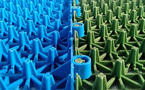Image du système d'assemblage des dalles flexplay prostep